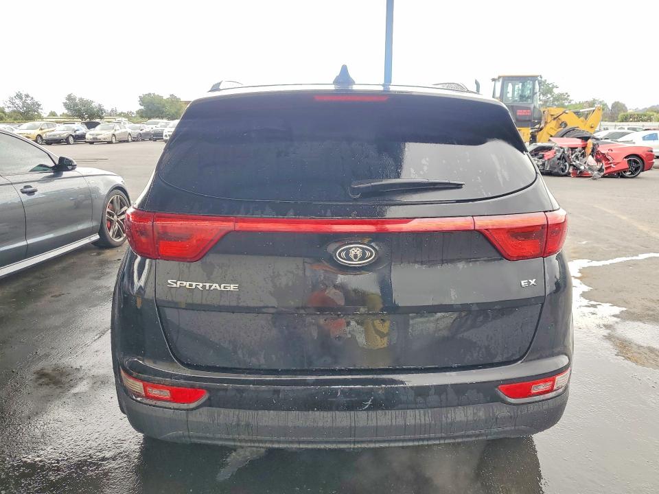 2017 Kia Sportage VIN KNDPN3AC4H7159925 COPART salvage auction — MINOR DENT/SCRATCHES, Ca - Certificate Of Title, sold $2,300 on 2026-07-09 (photo 6)