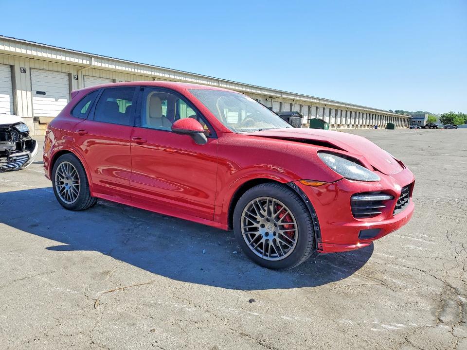 2013 Porsche Cayenne VIN WP1AD2A22DLA78545 COPART salvage auction — FRONT END, Ky - Cert Of Title-Salvage, sold $6,700 on 2026-07-13 (photo 4)