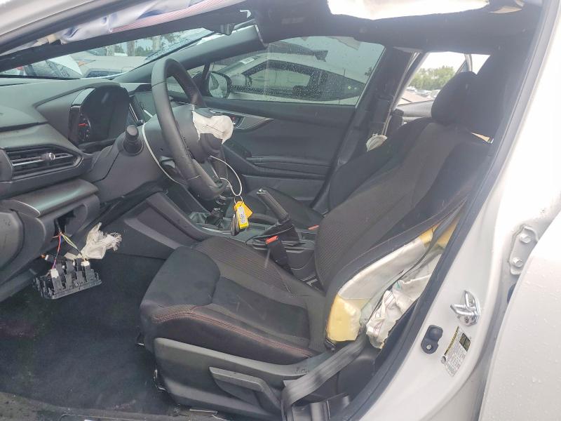 2024 Subaru Wrx VIN JF1VBAH6XR9819885 COPART salvage auction — FRONT END, CA - SALVAGE CERTIFICATE, sold $3,750 on 2026-07-14 (photo 7)