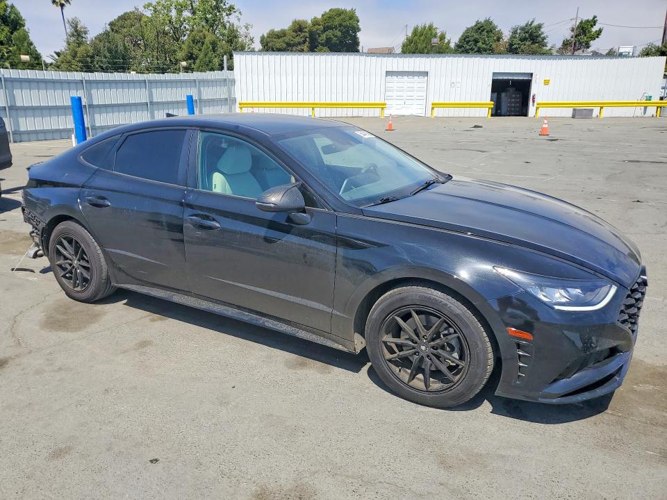2022 Hyundai Sonata VIN KMHL64JA2NA231988 COPART salvage auction — REAR END, CA - SALVAGE CERTIFICATE, sold $4,450 on 2026-07-17 (photo 4)