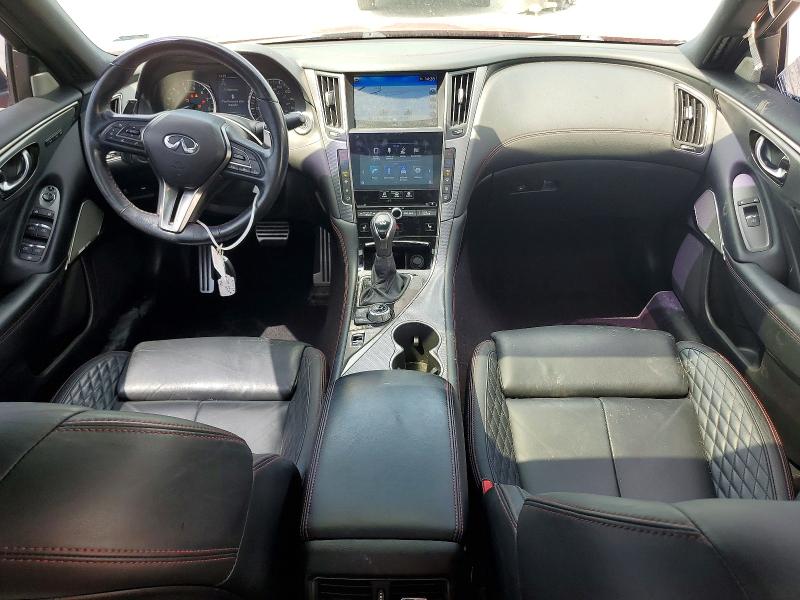 2019 Infiniti VIN JN1FV7AR4KM800767 COPART salvage auction — FRONT END, Mo - Salvage Certificate Of Title, sold $5,700 on 2026-07-06 (photo 8)