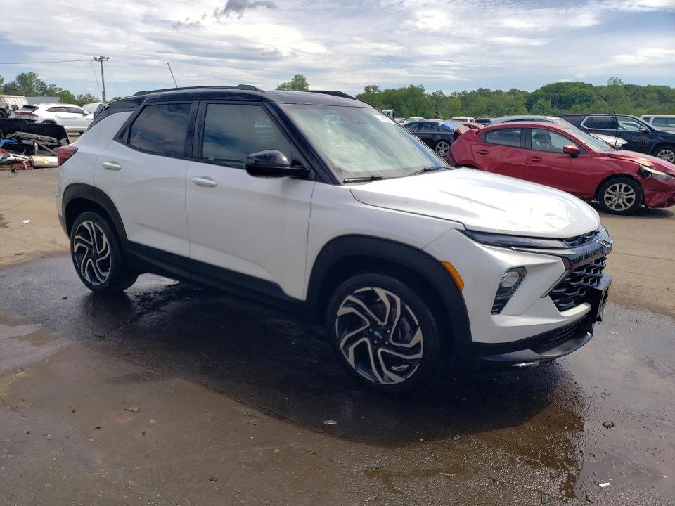 2024 Chevrolet Trailblazer VIN KL79MTSL5RB095335 COPART salvage auction — REAR END, Ct - Cert Of Title-Salvage, sold $6,900 on 2026-07-26 (photo 4)