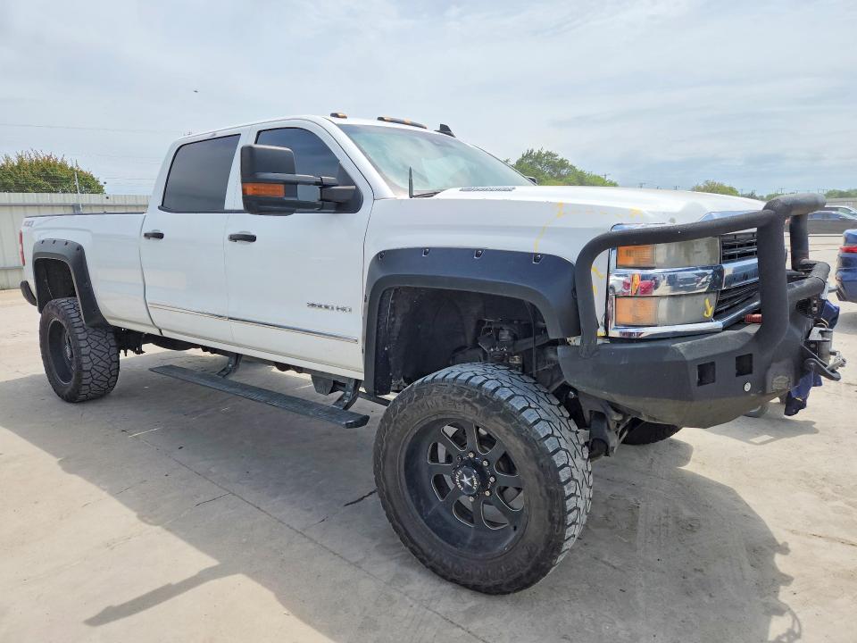 2015 Chevrolet Silverado 3500 VIN 1GC4K0E81FF606634 COPART salvage auction — FRONT END, Tx - Salvage Vehicle Title, sold $6,800 on 2026-07-09 (photo 4)