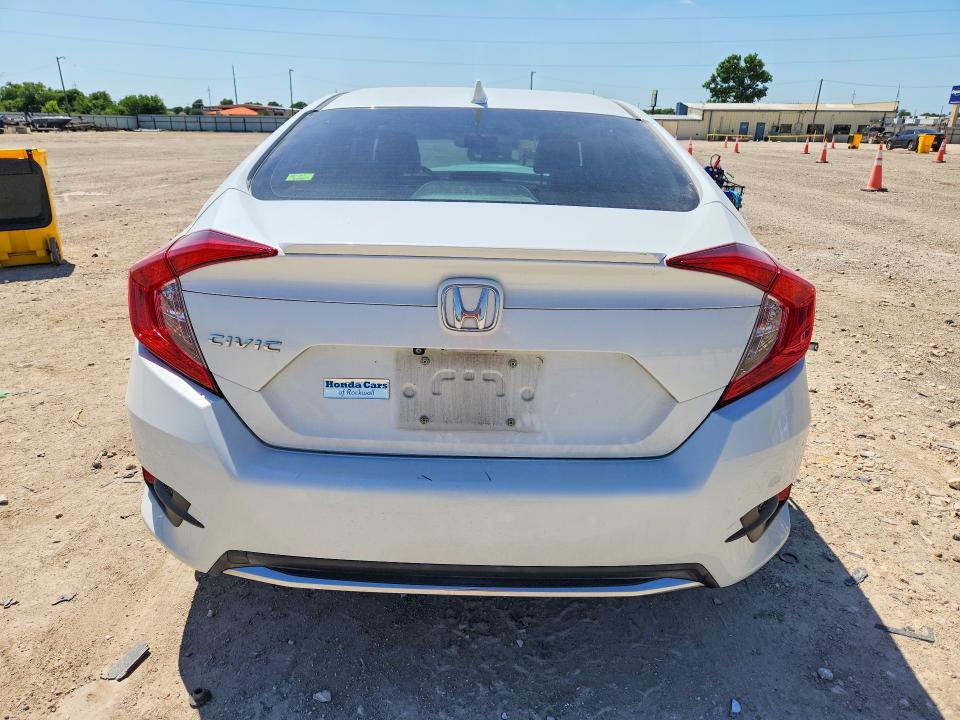 2019 Honda Civic VIN JHMFC1F76KX004140 COPART salvage auction — FRONT END, Tx - Salvage Vehicle Title, sold $4,250 on 2026-07-15 (photo 6)