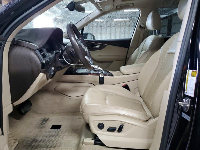 2018 Audi Q7 VIN WA1VABF75JD011745 COPART salvage auction — REAR END, Tn - Salvage Certificate, sold $425 on 2026-07-23 (photo 7)