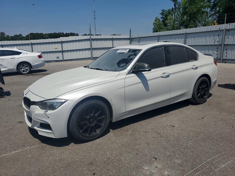 2017 BMW 3er VIN WBA8B9G57HNU48430 — COPART salvage auction photo