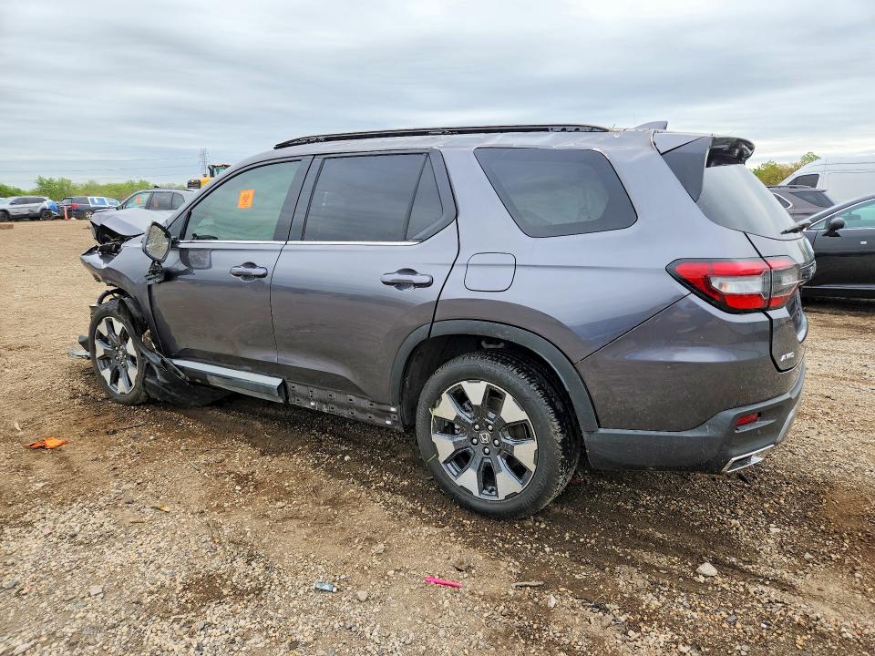 2026 Honda Pilot VIN 5FNYG1H79TB003507 COPART salvage auction — ROLLOVER, Il - Salvage Certificate, sold $7,600 on 2026-07-31 (photo 2)