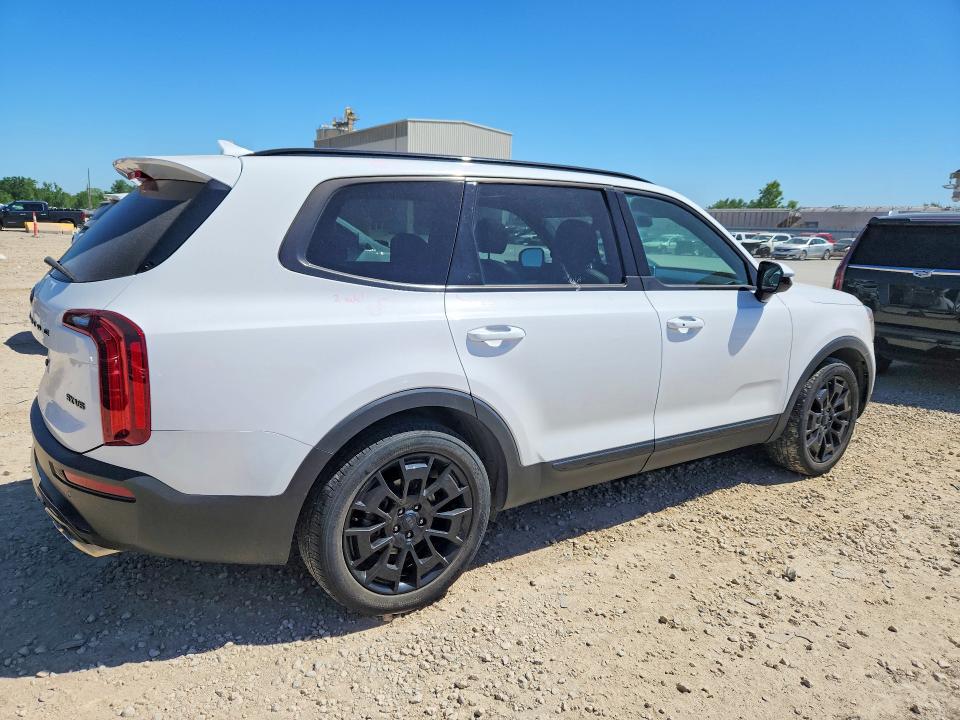 2021 Kia Telluride VIN 5XYP5DHC0MG188928 COPART salvage auction — HAIL, Ks - Cert Of Title-Salvage, sold $11,300 on 2026-07-07 (photo 3)