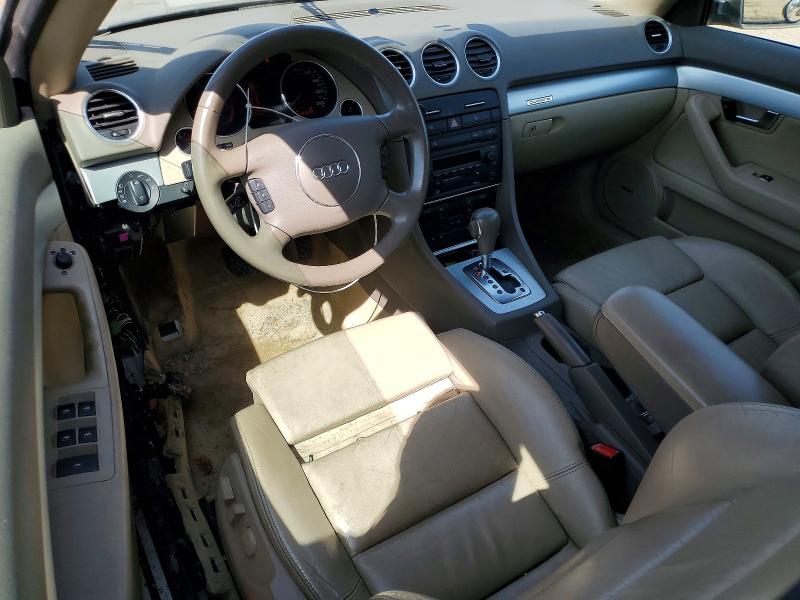 2005 Audi A4 VIN WAUET48H65K021166 COPART salvage auction — VANDALISM, On - Permit Salvage, sold $475 on 2026-07-02 (photo 8)