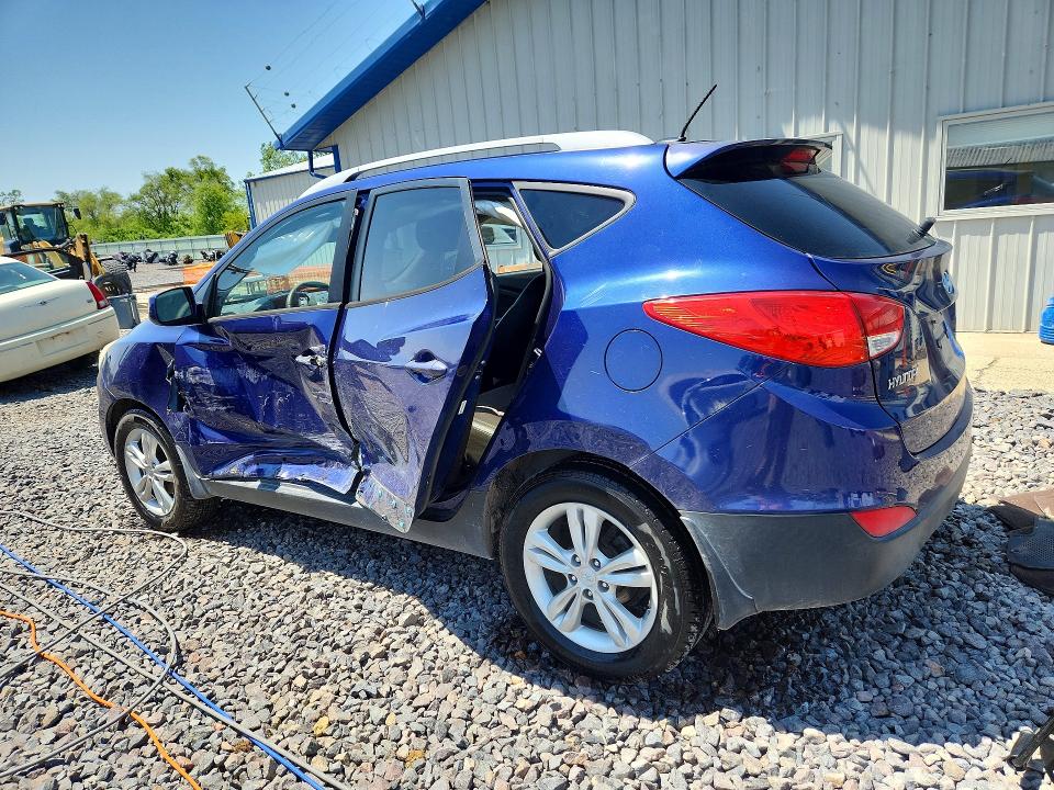 2011 Hyundai Tucson VIN KM8JU3AC7BU171077 COPART salvage auction — SIDE, Il - Salvage Certificate, sold $675 on 2026-07-06 (photo 2)