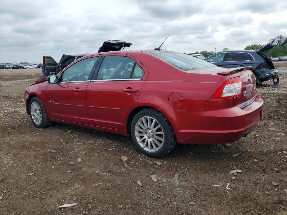 2007 Mercury Milan VIN 3MEHM02147R621408 COPART salvage auction — FRONT END, Il - Salvage Certificate, sold $225 on 2026-07-08 (photo 2)