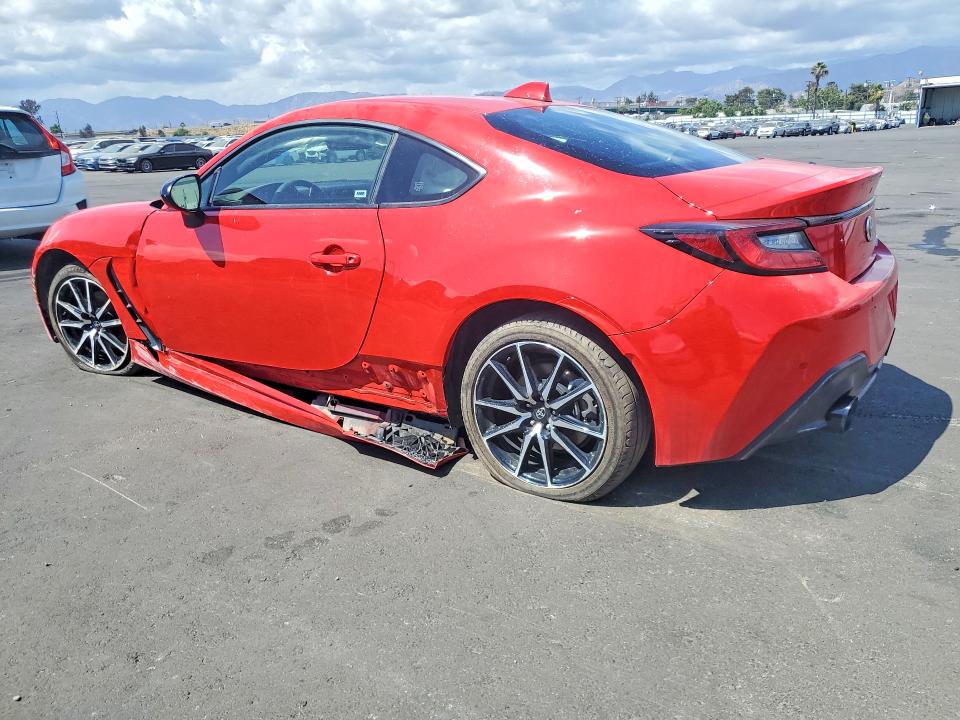 2025 Toyota Gr 86 VIN JF1ZNBB16S8758591 COPART salvage auction — FRONT END, Ca - Salvage Certificate, sold $9,700 on 2026-07-13 (photo 2)