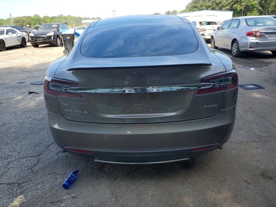 2015 Tesla Model s VIN 5YJSA1H4XFF091825 COPART salvage auction — FRONT END, Ga - Cert Of Title-Salvage, sold $7,900 on 2026-07-31 (photo 6)