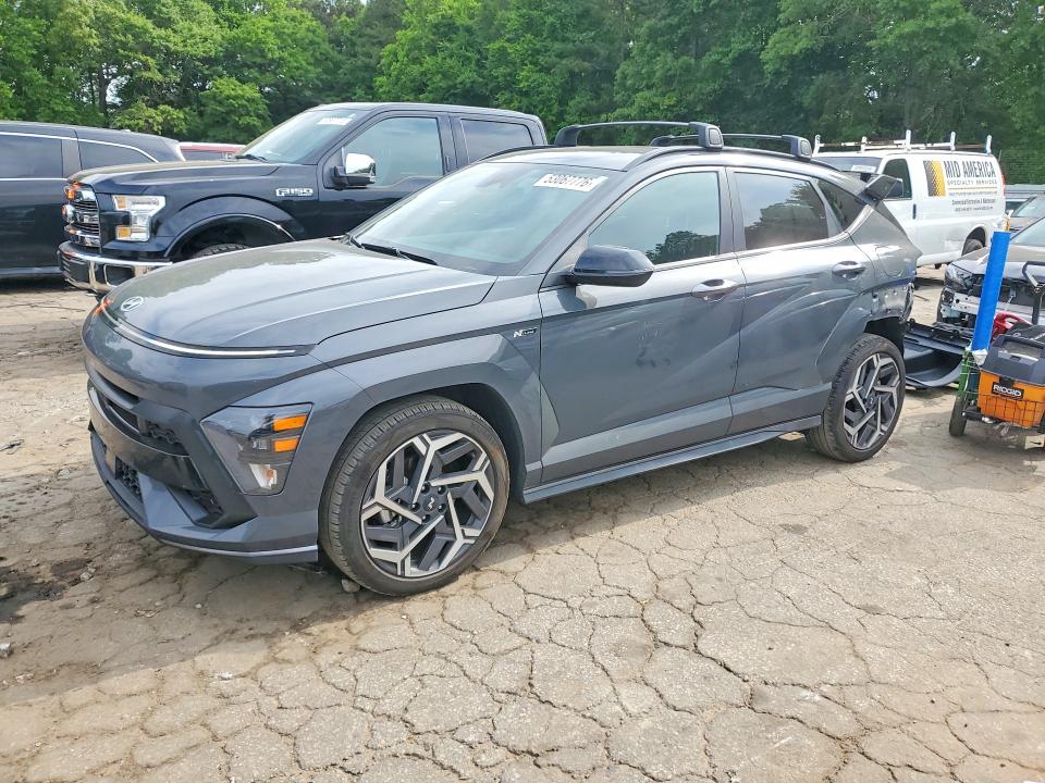 2025 Hyundai Kona VIN KM8HB3A30SU208202 — COPART salvage auction photo