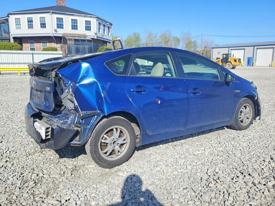 2010 Toyota Prius VIN JTDKN3DU8A0022340 COPART salvage auction — REAR END, Ma - Cert Of Title-Reconstrctd Coll, sold $425 on 2026-07-27 (photo 3)