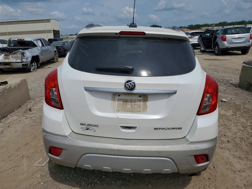 2015 Buick Encore VIN KL4CJDSB3FB100049 COPART salvage auction — FRONT END, Mo - Salvage Certificate Of Title, sold $1,500 on 2026-07-07 (photo 6)