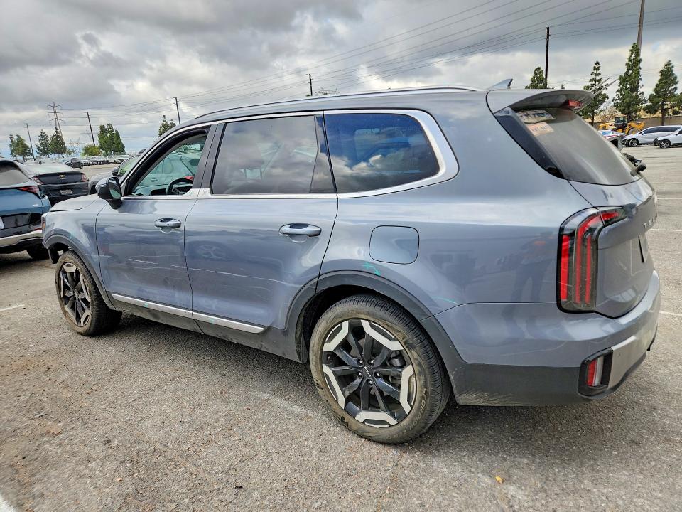 2025 Kia Telluride VIN 5XYP3DGCXSG598284 COPART salvage auction — FRONT END, Ca - Salvage Certificate, sold $13,600 on 2026-07-16 (photo 2)
