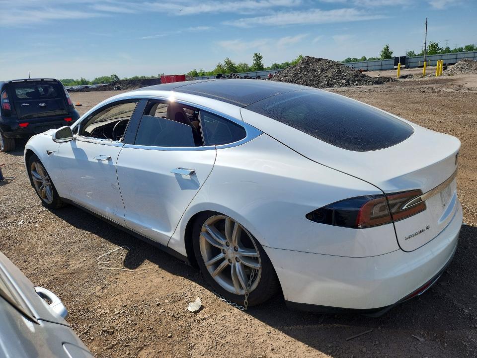 2013 Tesla Model s VIN 5YJSA1CN1DFP13869 COPART salvage auction — FRONT END, Il - Certificate Of Title, sold $1,350 on 2026-07-02 (photo 2)
