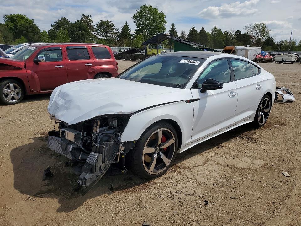 2024 Audi A5 VIN WAUFACF52RA031928 COPART salvage auction — FRONT END, Il - Salvage Certificate, sold $250 on 2026-07-28 (photo 1)