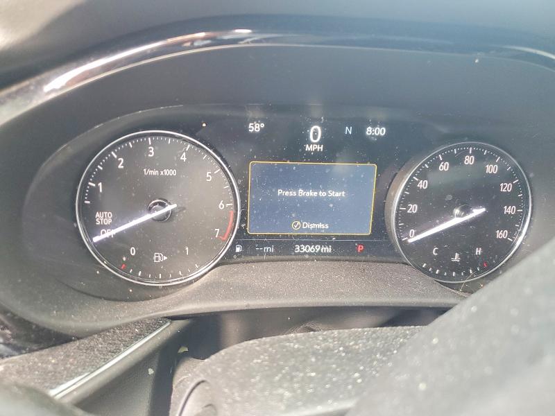 2022 Buick Envision VIN LRBFZNR41ND071757 COPART salvage auction — FRONT END, Mi - Scrap Certificate Of Title, sold $1,950 on 2026-07-17 (photo 9)