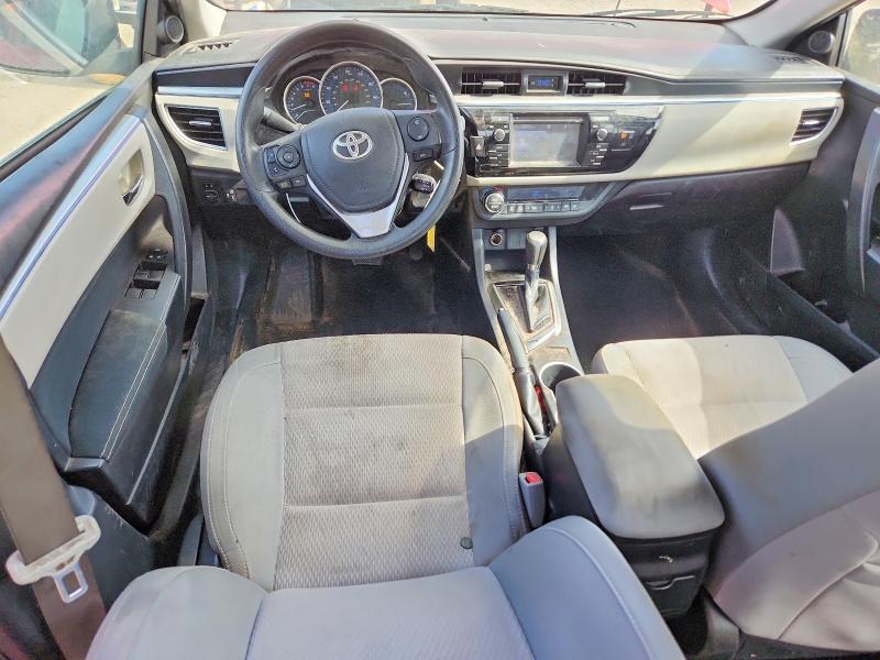 2014 Toyota Corolla VIN 2T1BURHE0EC221886 COPART salvage auction — FRONT END, Al - Cert Of Title-Salvage Title, sold $1,500 on 2026-07-02 (photo 8)