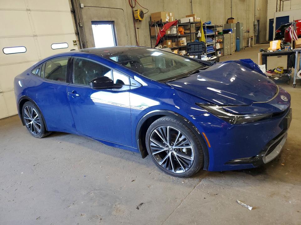 2024 Toyota Prius VIN JTDACAAU1R3019834 COPART salvage auction — FRONT END, MN - CERT OF TITLE-SALVAGE, sold $4,600 on 2026-07-30 (photo 4)