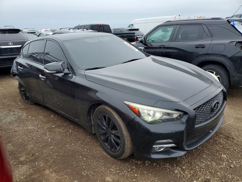 2016 Infiniti VIN JN1CV7AR6GM251776 COPART salvage auction — REAR END, Il - Salvage Certificate, sold $1,200 on 2026-07-21 (photo 4)