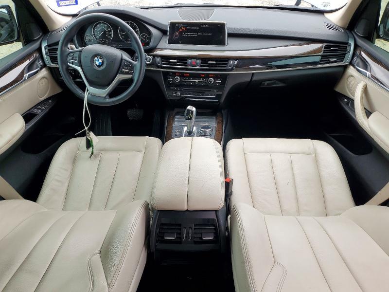 2014 BMW X5 VIN 5UXKR0C58E0C25801 COPART salvage auction — FRONT END, Tx - Salvage Vehicle Title, sold $6,800 on 2026-07-24 (photo 8)