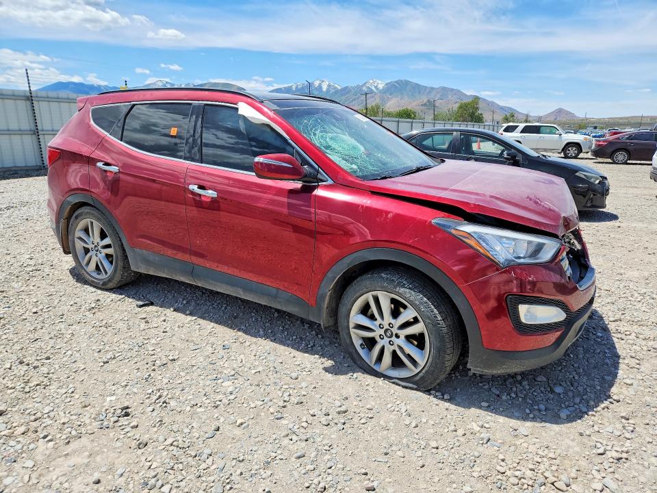 2015 Hyundai VIN 5XYZWDLA8FG266550 COPART salvage auction — FRONT END, Ut - Salvage Certificate, sold $350 on 2026-07-24 (photo 4)