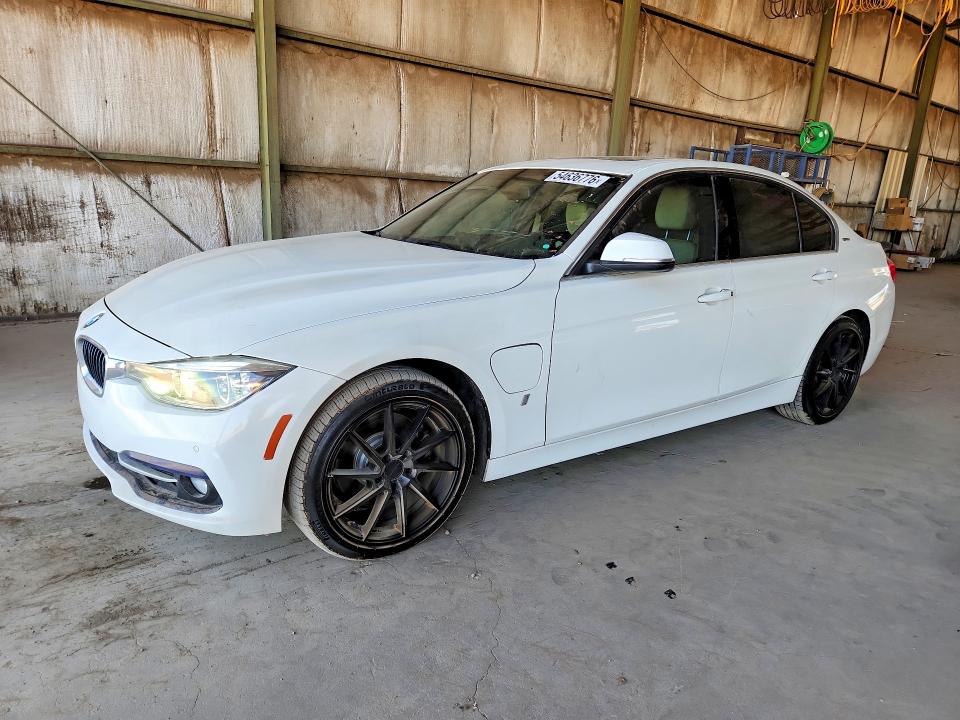 2018 BMW 3er VIN WBA8E1C52JA756813 COPART salvage auction — NORMAL WEAR, Az - Certificate Of Title, sold $6,300 on 2026-07-13 (photo 1)