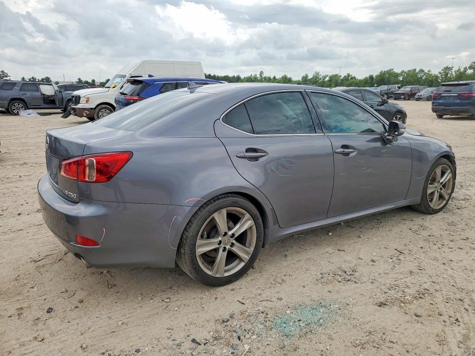 2013 Lexus Is VIN JTHBF5C27D5191554 COPART salvage auction — FRONT END, Tx - Salvage Vehicle Title, sold $3,450 on 2026-07-10 (photo 3)