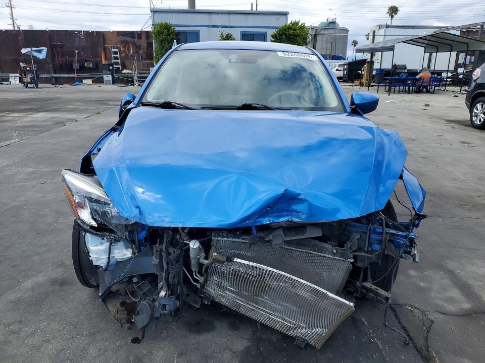 2018 Toyota Yaris VIN 3MYDLBYV8JY318042 COPART salvage auction — FRONT END, Ca - Salvage Certificate, sold $1,650 on 2026-07-22 (photo 5)