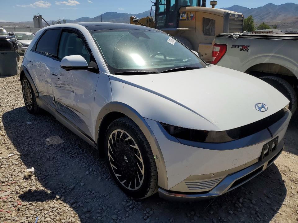 2023 Hyundai Ioniq VIN KM8KRDAFXPU158837 COPART salvage auction — SIDE, Ut - Salvage Certificate, sold $10,500 on 2026-07-24 (photo 4)