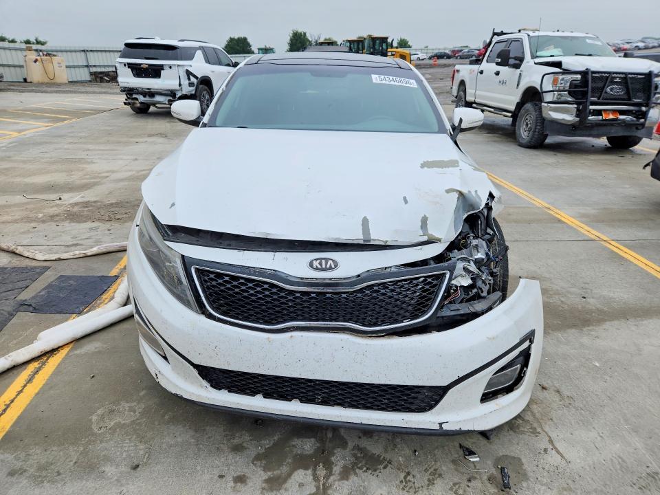 2015 Kia Optima VIN 5XXGN4A7XFG513654 COPART salvage auction — FRONT END, Ky - Cert Of Title-Salvage, sold $775 on 2026-07-30 (photo 5)
