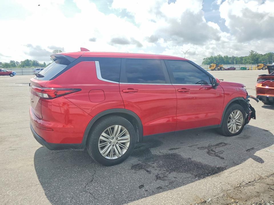 2024 Mitsubishi Outlander VIN JA4J3UA87RZ064322 COPART salvage auction — FRONT END, Nc - Salvage Certificate Of Title, sold $7,500 on 2026-07-16 (photo 3)