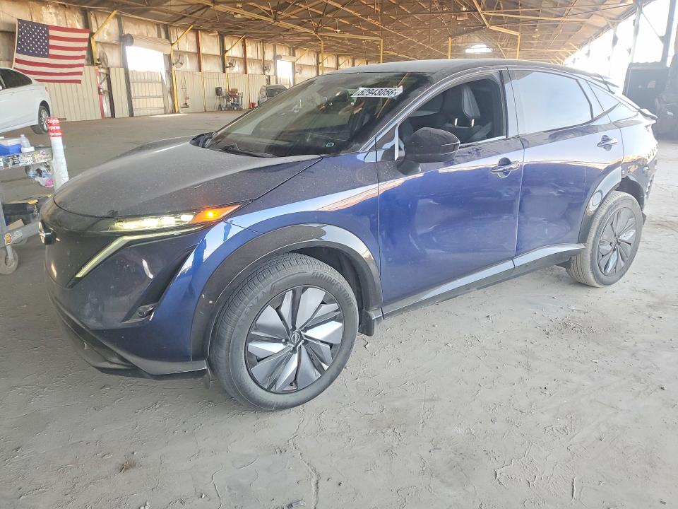 2024 Nissan Ariya VIN JN1CF0BBXRM730811 COPART salvage auction — REAR END, Az - Cert Of Title - Salvage, sold $10,300 on 2026-07-27 (photo 1)