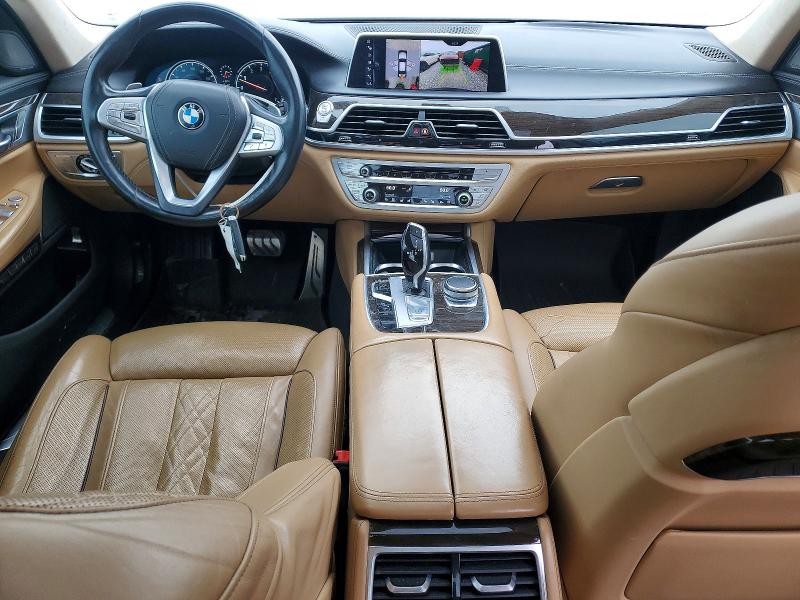 2016 BMW 7er VIN WBA7F2C59GG419558 COPART salvage auction — MINOR DENT/SCRATCHES, Ga - Certificate Of Title (P), sold $8,500 on 2026-07-28 (photo 8)