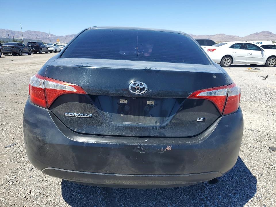 2016 Toyota Corolla VIN 5YFBURHE2GP480365 COPART salvage auction — FRONT END, Nv - Salvage Title, sold $2,000 on 2026-07-30 (photo 6)