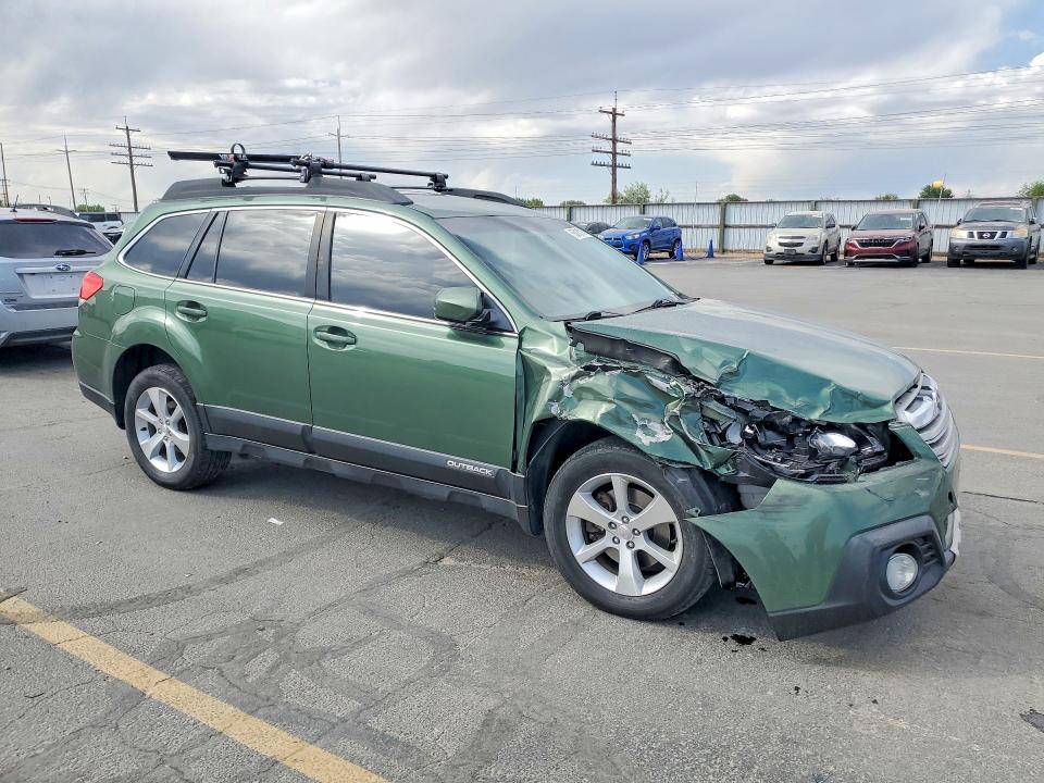 2013 Subaru Outback VIN 4S4BRDKC7D2266022 COPART salvage auction — FRONT END, ID - SALVAGE CERTIFICATE OF TITLE, sold $925 on 2026-07-02 (photo 4)