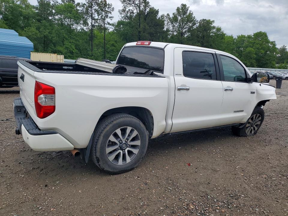 2018 Toyota Tundra VIN 5TFHW5F10JX710197 COPART salvage auction — FRONT END, Ga - Cert Of Title-Salvage, sold $12,600 on 2026-07-07 (photo 3)