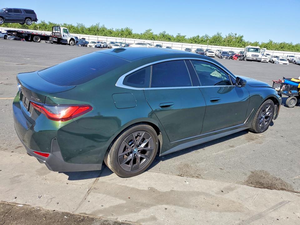 2024 BMW I4 VIN WBY43AW08RFR99126 COPART salvage auction — FRONT END, Id - Salvage Certificate Of Title, sold $5,300 on 2026-07-27 (photo 3)