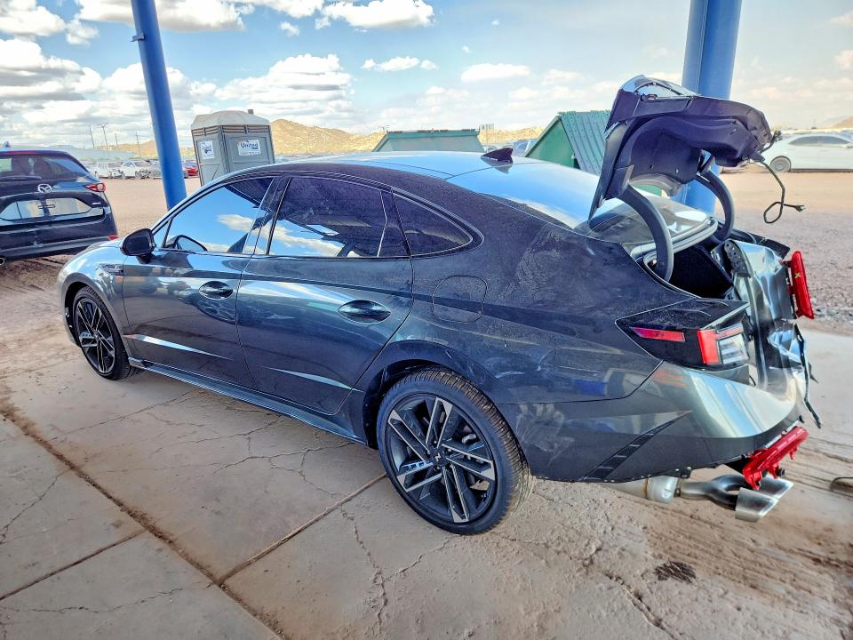 2026 Hyundai VIN KMHL54JC0TA560741 COPART salvage auction — REAR END, Az - Cert Of Title - Salvage, sold $7,700 on 2026-07-09 (photo 2)