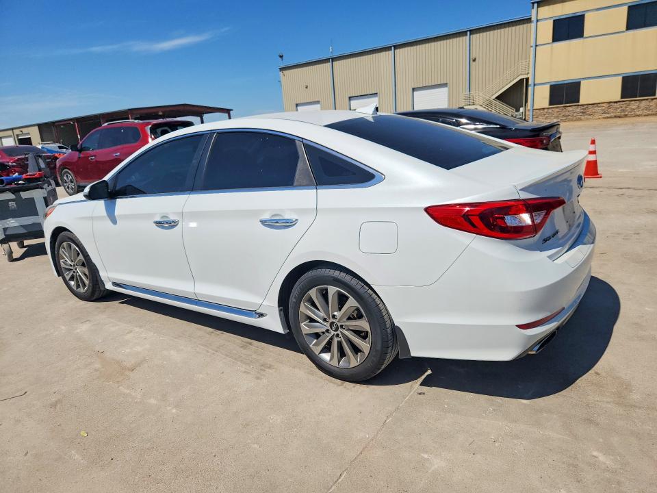 2017 Hyundai VIN 5NPE34AF1HH474092 COPART salvage auction — HAIL, Tx - Certificate Of Title, sold $675 on 2026-07-09 (photo 2)