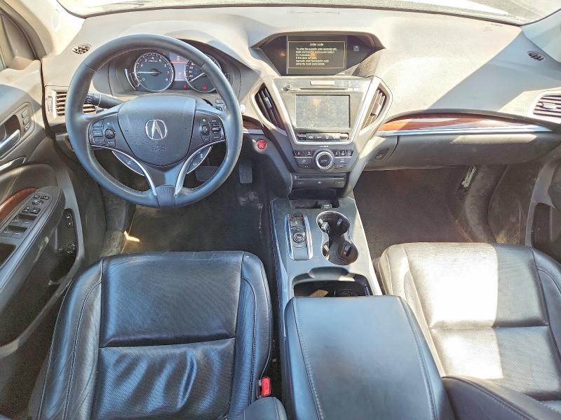 2016 Acura Mdx VIN 5FRYD4H60GB507580 COPART salvage auction — FRONT END, Ab - Bos - Salvage, sold $2,100 on 2026-07-09 (photo 8)