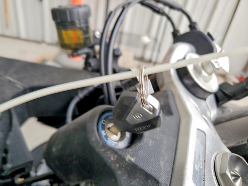 2026 Cf moto 675ss VIN LCEPEVLPXT6001826 COPART salvage auction — FRONT END, AZ - CERT OF TITLE - SALVAGE, sold $1,900 on 2026-07-02 (photo 8)