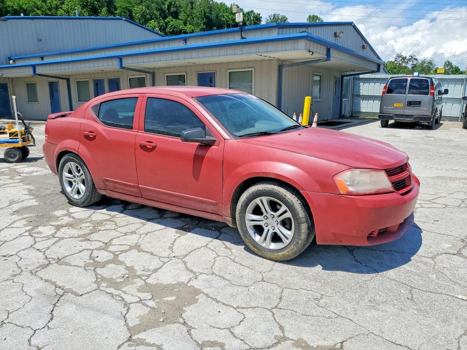 2008 Dodge Avenger VIN 1B3LC46KX8N622190 COPART salvage auction — FRONT END, Oh - Cert Of Title-Salvage, sold $225 on 2026-07-02 (photo 4)