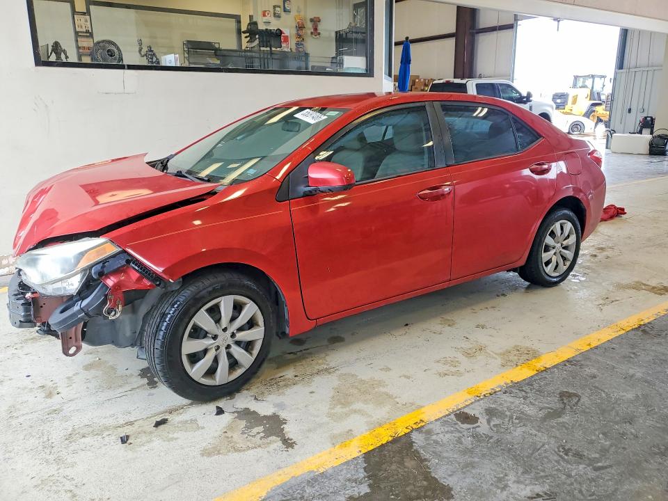 2015 Toyota Corolla VIN 5YFBURHE4FP329767 COPART salvage auction — FRONT END, Tx - Salvage Vehicle Title, sold $1,950 on 2026-07-09 (photo 1)