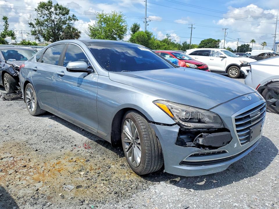 2015 Hyundai Genesis VIN KMHGN4JE0FU087526 COPART salvage auction — FRONT END, Fl - Cert Of Title Slvg Rebuildable, sold $2,750 on 2026-07-17 (photo 4)