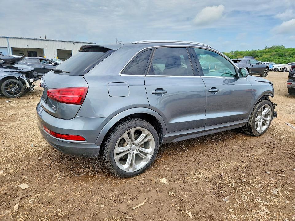 2017 Audi Q3 VIN WA1JCCFS3HR017396 COPART salvage auction — FRONT END, Il - Salvage Certificate, sold $2,550 on 2026-07-03 (photo 3)
