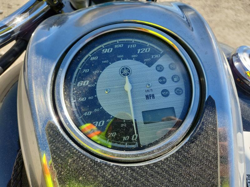2009 Yamaha Xvs950 VIN JYAVN01EX9A005338 COPART salvage auction — REAR END, Co - Bill Of Sale-Parts Only, sold $550 on 2026-07-07 (photo 7)